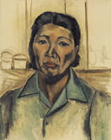 'Study for a Self-Portait, c. 1944'.