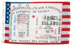 Flo Oy Wong, made in usa: Angel Island Shhh, 2000.